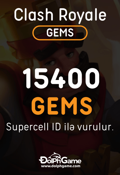 Clash Royale 15400 Gems - ID