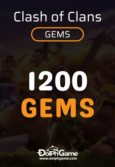 Clash Of Clans 1200 Gems