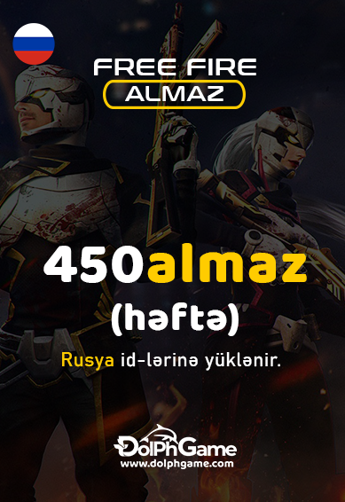 Free Fire Həftəlik - 450 Almaz
