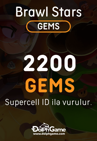 Brawl Stars 2200 GEMS - ID