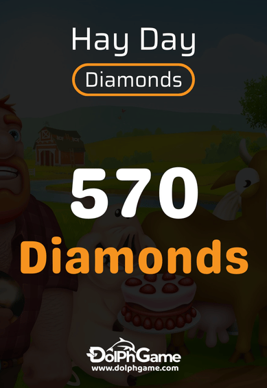 Hay Day 570 Diamonds