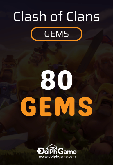 Clash Of Clans 80 Gems