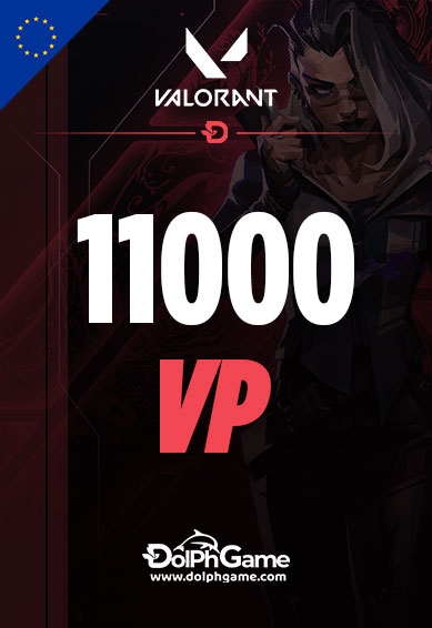 Valorant 100 € (11000 VP)