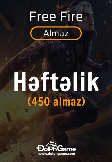 Free Fire Həftəlik - 450 Almaz