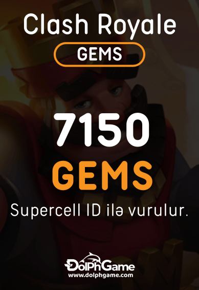 Clash Royale 7150 Gems - ID