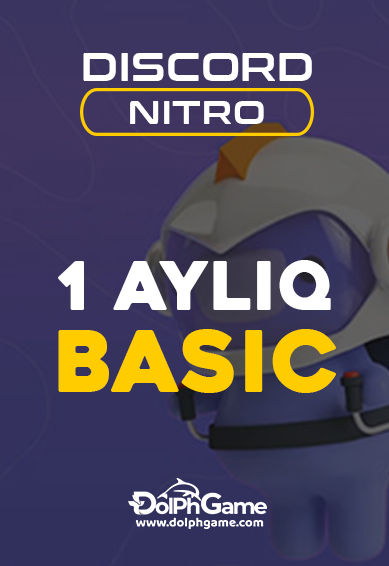 1 Aylıq Discord Nitro Basic