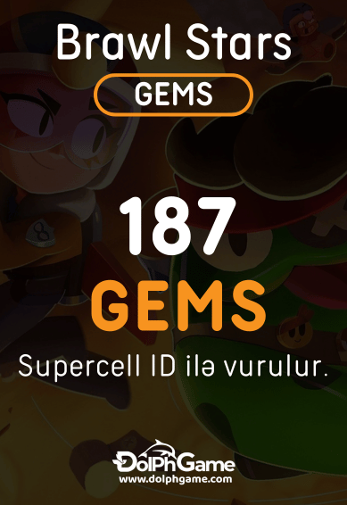 Brawl Stars 187 GEMS - ID