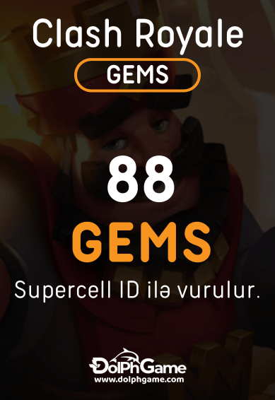 Clash Royale 88 Gems - ID