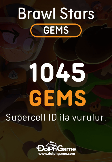 Brawl Stars 1045 GEMS - ID