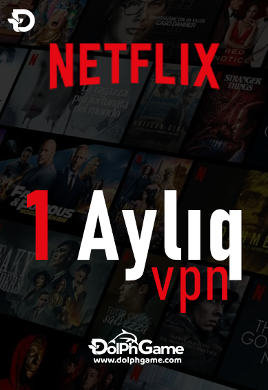 Netflix 1 Aylıq 1 Otaq (VPN)