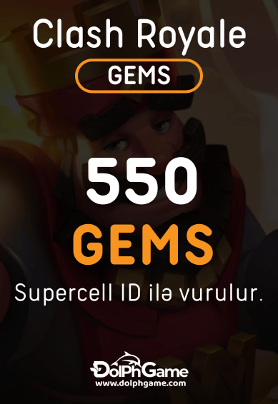 Clash Royale 550 Gems - ID