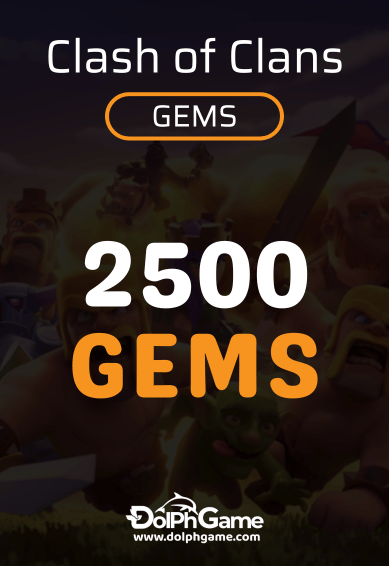 Clash Of Clans 2500 Gems