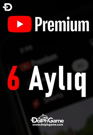 YouTube Premium 6 Aylıq