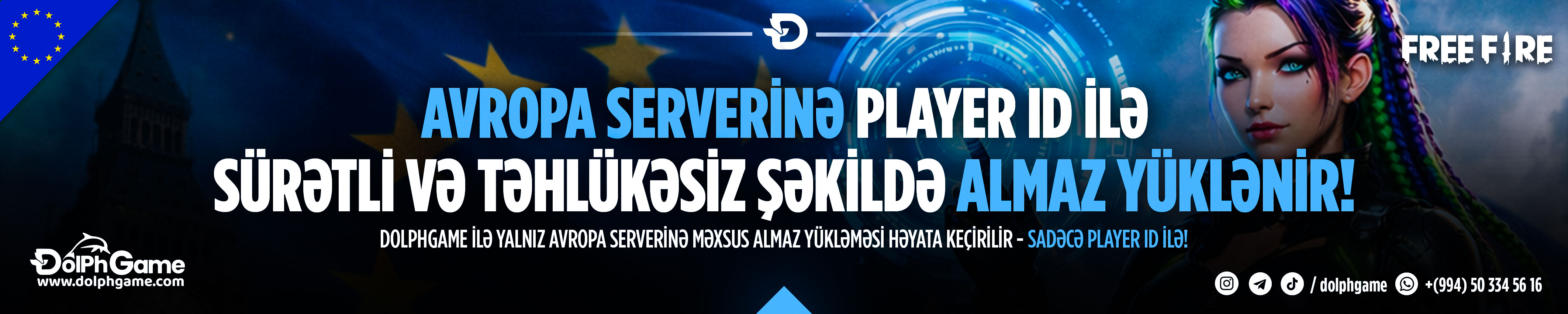 Free Fire Almaz Avropa