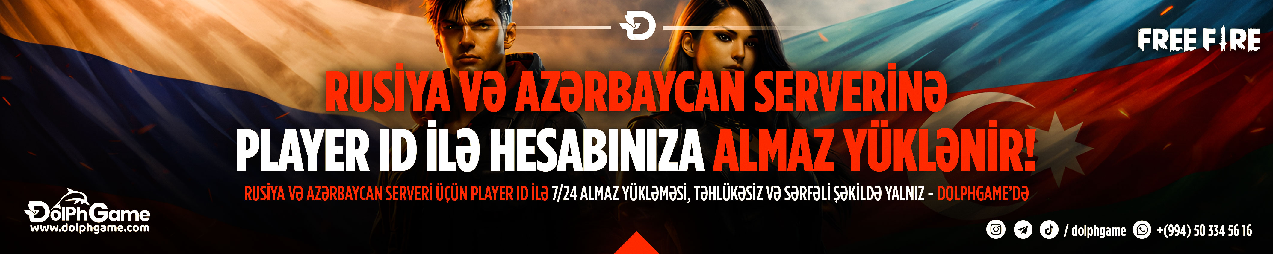 Free Fire Almaz (Rusiya və Azərbaycan)