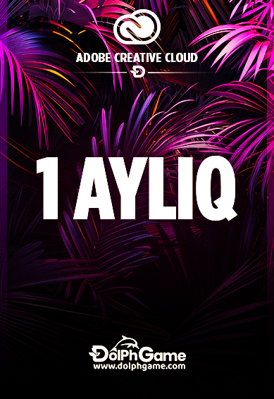 Adobe Creative Cloud 1 Aylıq