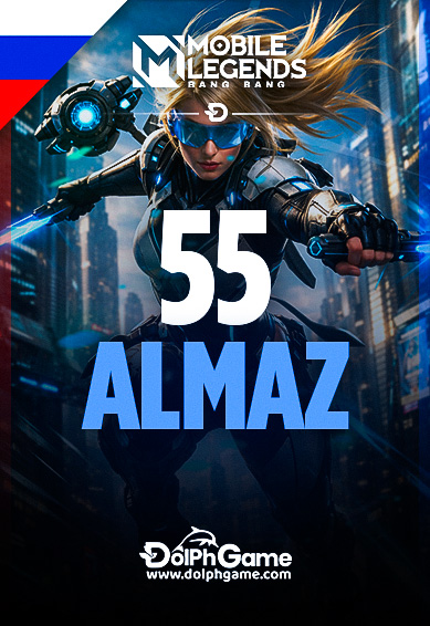 Mobile Legends 55 Diamond RU
