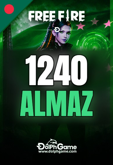 Free Fire 1240 Almaz