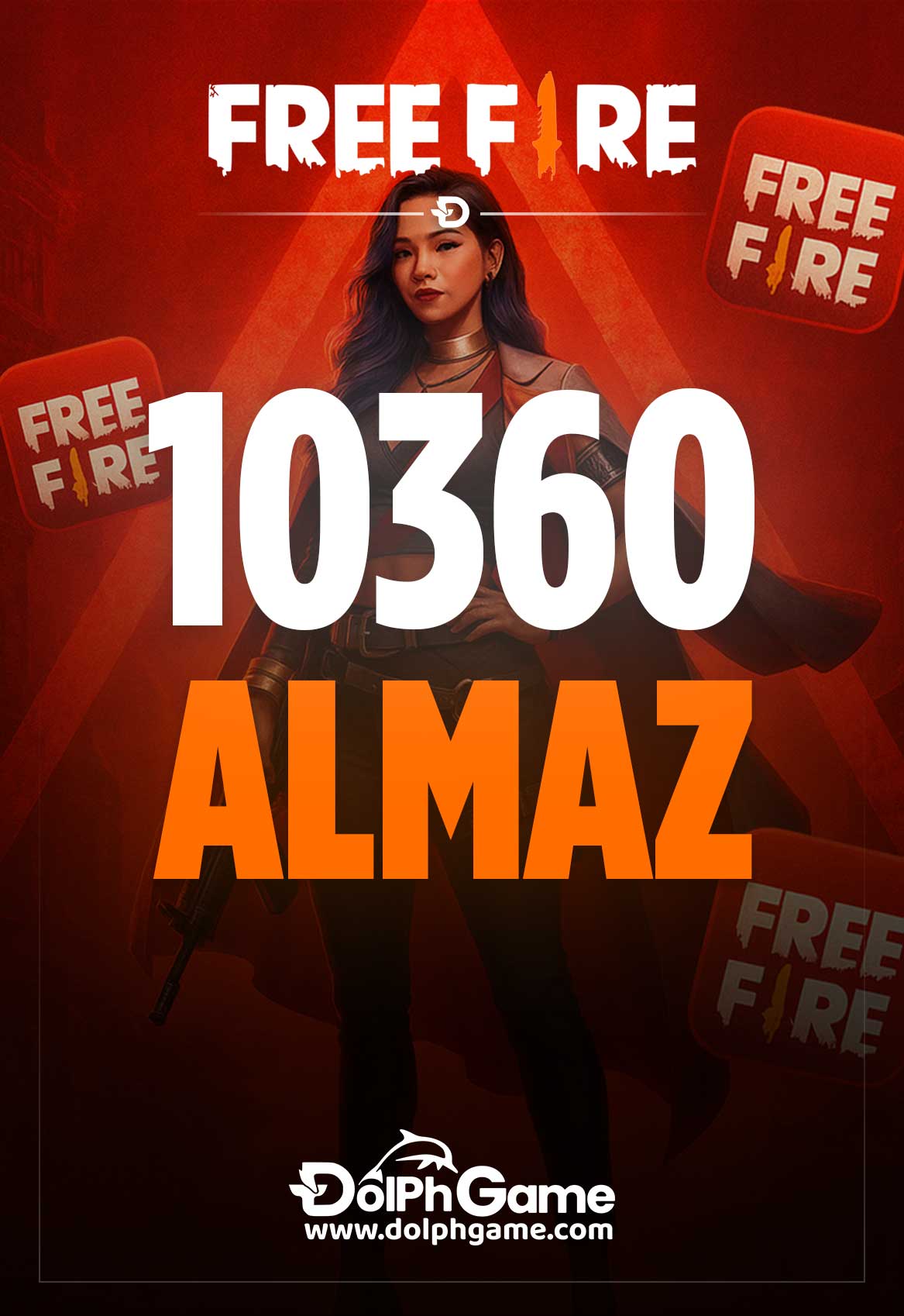 Free Fire 10360 Almaz