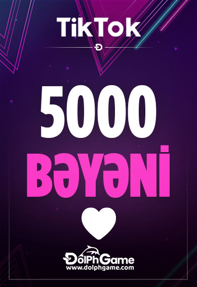 Tiktok 5000 Bəyəni