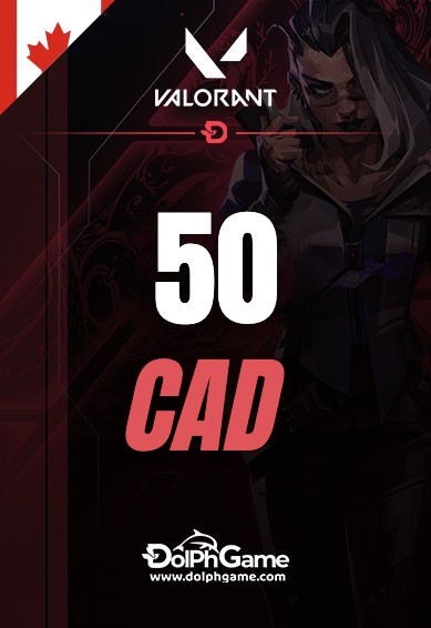 Valorant 50 CAD (Kanada)