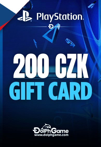 PlayStation Gift Card 200 CZK (Çexiya)