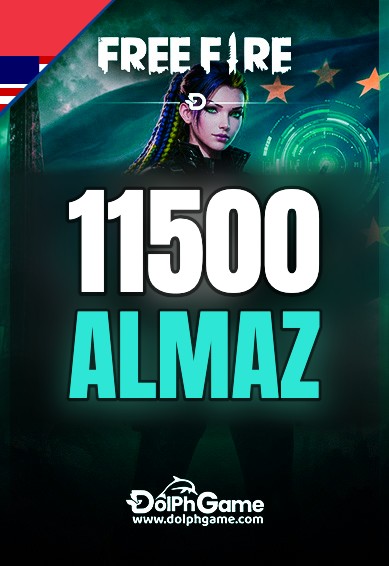 Free Fire 11500 Almaz