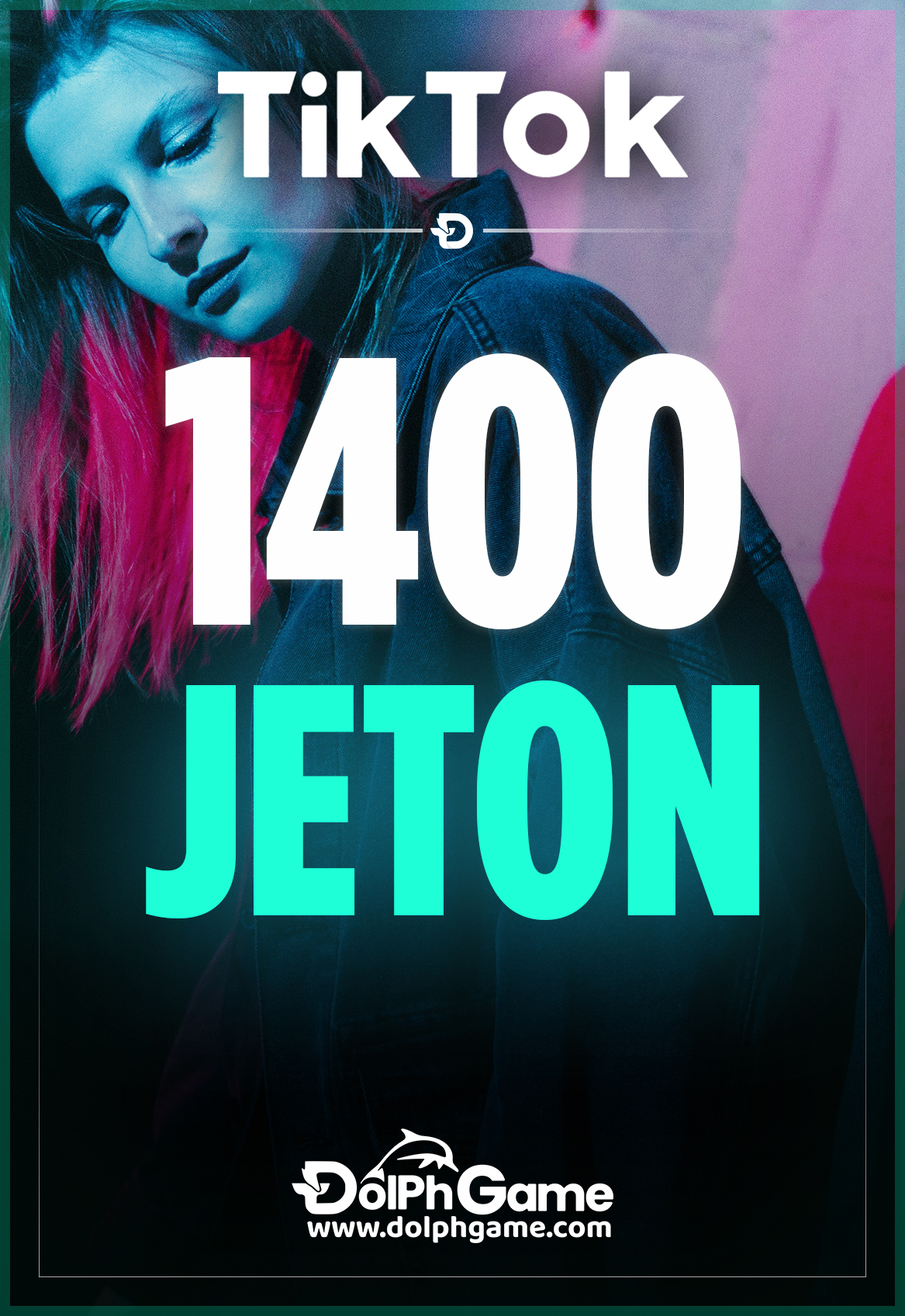 TikTok 1400 jeton