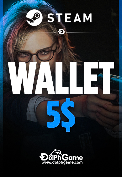 Steam Wallet 5 $