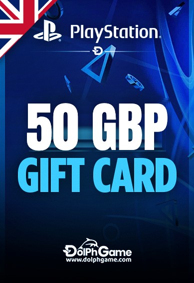 PlayStation Gift Card 50 GBP (Böyük Britaniya)