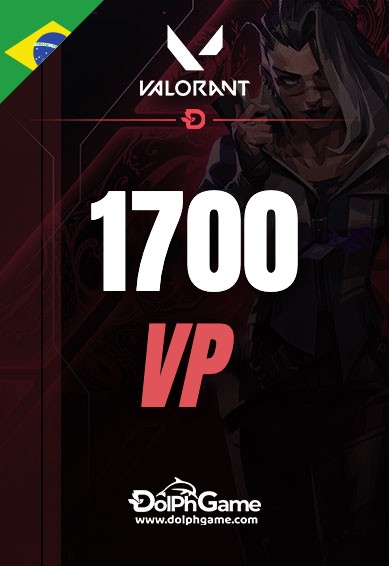 Valorant 1700 VP (Braziliya)