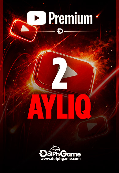 YouTube Premium 2 Aylıq