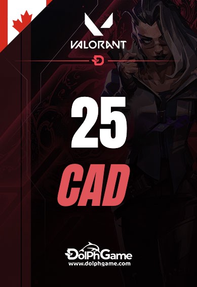 Valorant 25 CAD (Kanada)