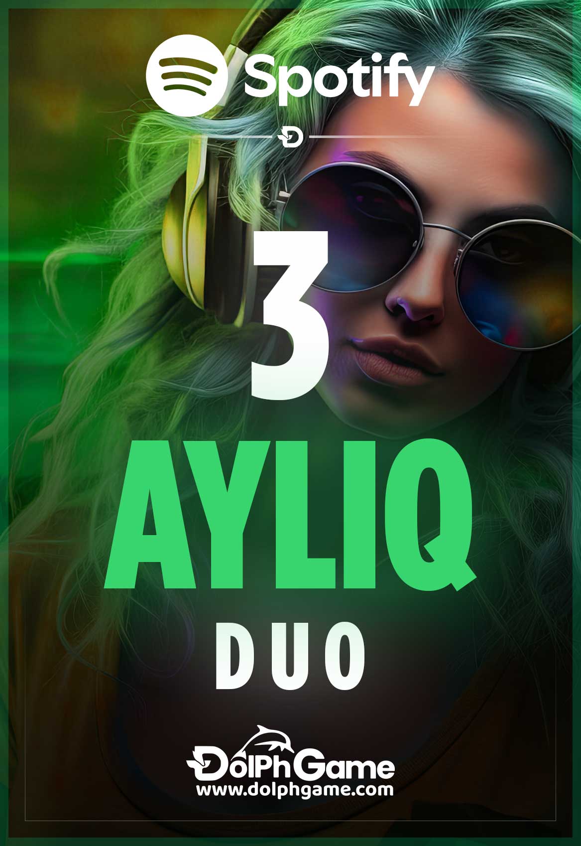 Spotify 3 Aylıq - Duo