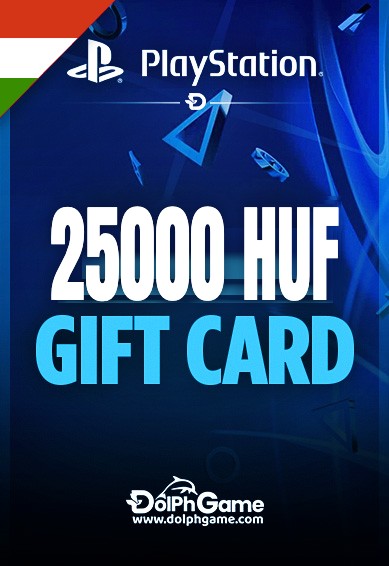 PlayStation Gift Card 25000 HUF (Macarıstan)