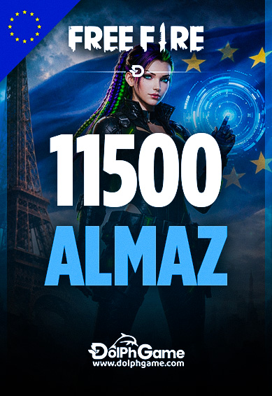 Free Fire 11500 Almaz EU