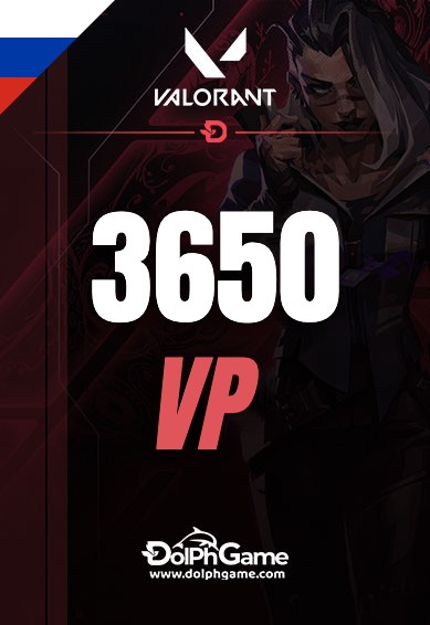 Valorant 3650 VP (Rusiya)