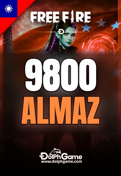 Free Fire 9800 Almaz