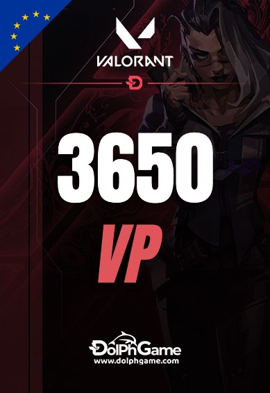 Valorant 35 € (3650 VP)