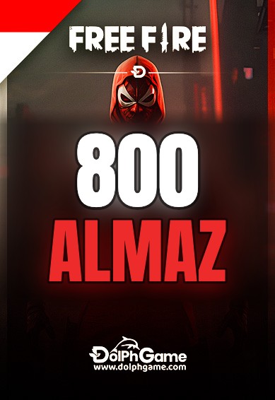 Free Fire 800 Almaz