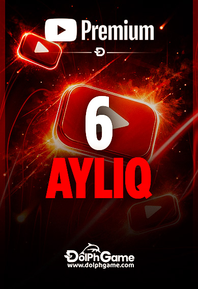 YouTube Premium 6 Aylıq