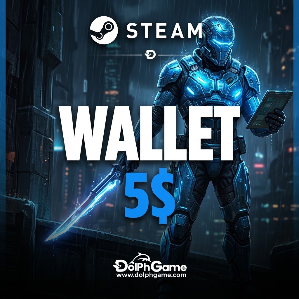 Steam Wallet 5 $