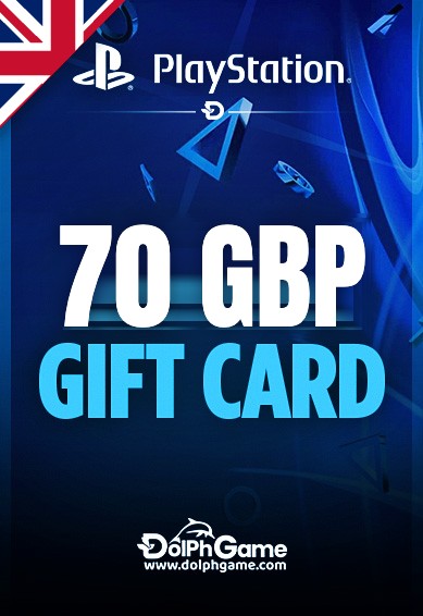 PlayStation Gift Card 70 GBP (Böyük Britaniya)