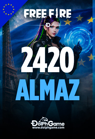 Free Fire 2420 Almaz EU
