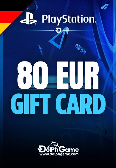 PlayStation Gift Card 80 EUR (Almaniya)