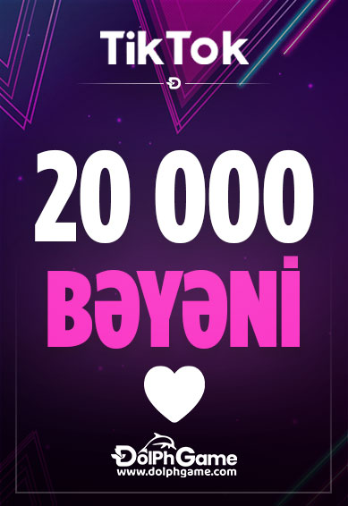 Tiktok 20000 Bəyəni