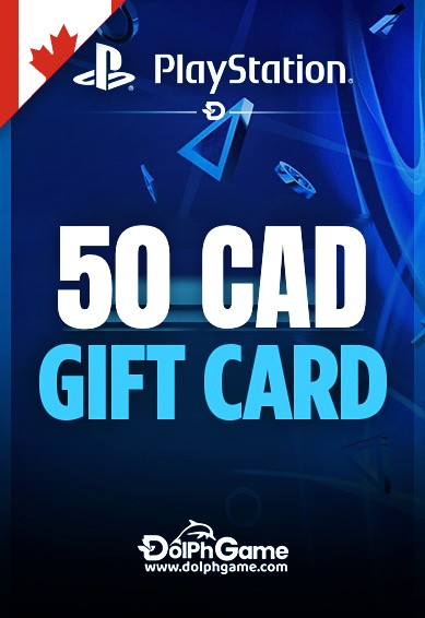 PlayStation Gift Card 50 CAD (Kanada)