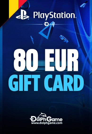 PlayStation Gift Card 80 EUR (Belçika)