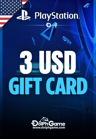 PlayStation Gift Card 3 USD (ABŞ)