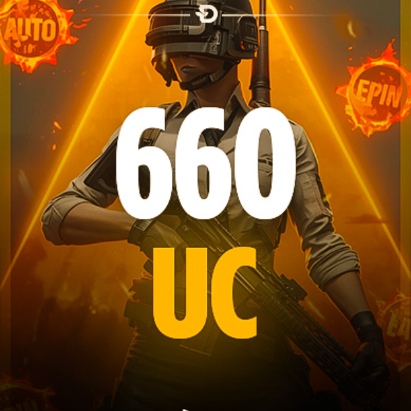 Pubg Mobile 660 UC (Epin)